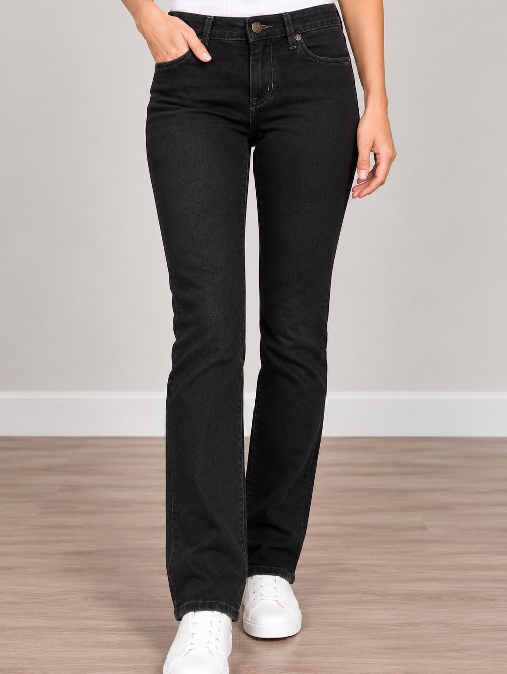 DYLAN GEORGE | Women's Black Denim Jeans | Size 29